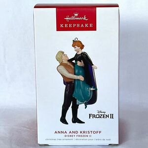 Hallmark Frozen 2 Ornament Anna and Kristoff 2022 Disney Princess Keepsake New